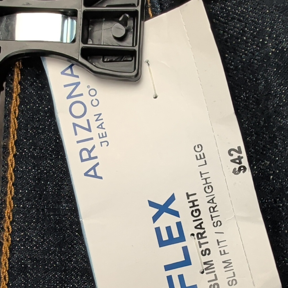 Arizona Flex Men's Skinny Jeans 32 X 30 New Nwt - Picture 5 of 8